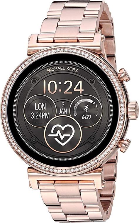 uhr michael kors sophie heart|Amazon.com: Michael Kors Access Women's Sofie .